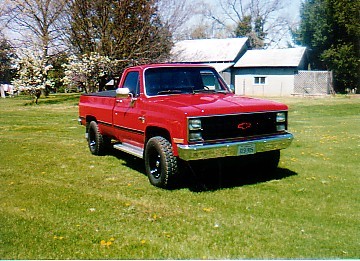 1986 Chevy pickup