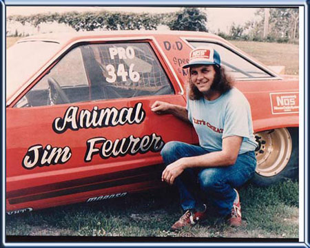 Animal Jim and the NOS-sponsored Pro Stock