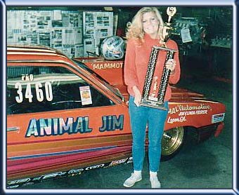 daughter Jackie with UDRA trophy